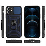 Spacecase Camring iPhone 12 niebieski