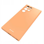 Spacecase Silicone Case Galaxy S22 Ultra orange