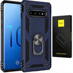 Spacecase Ring NX Galaxy S10+ niebieski