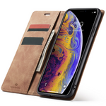 Spacecase Wallet iPhone Xs Max light brown
