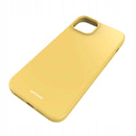 Spacecase Silicone Case iPhone 14 Plus yellow