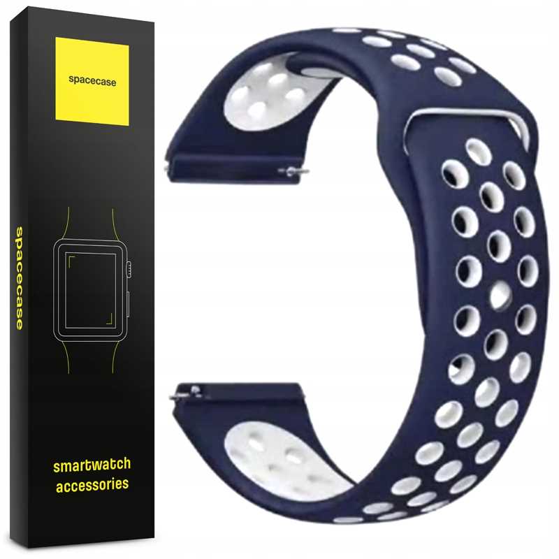 Spacecase Sport Band 22mm blue/white