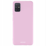 Spacecase Silicone Case Galaxy A51 lilac