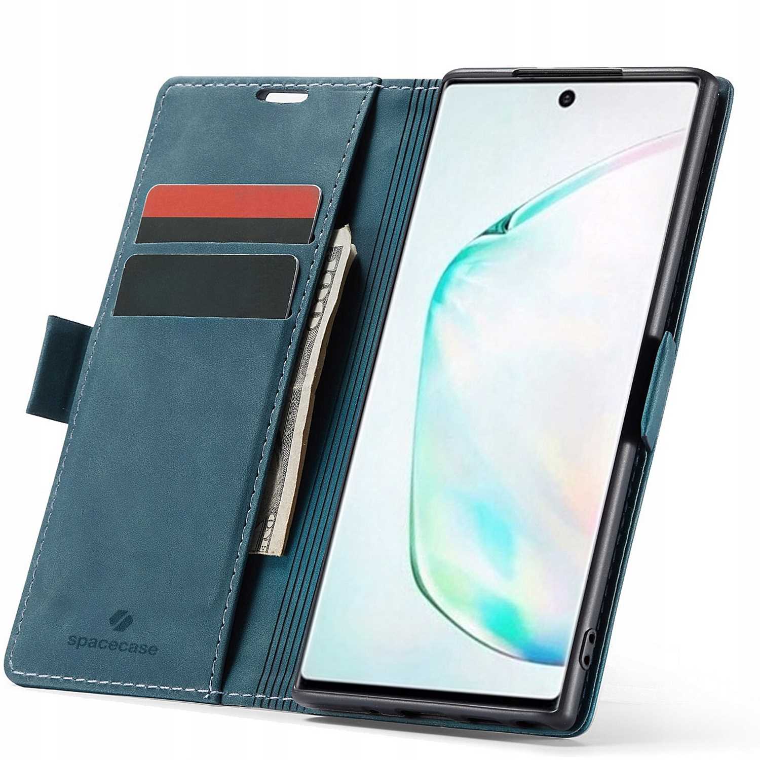 Spacecase Wallet Galaxy Note 10 blue