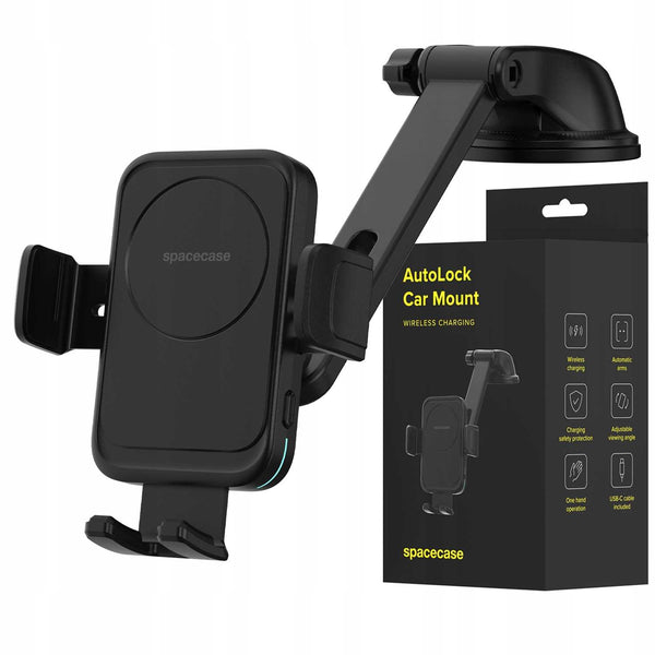 Spacecase Car Mount AutoLock Dash/Windshield black