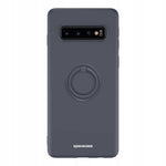 Spacecase Silicone Ring Galaxy S10 black