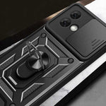Spacecase Camring Motorola Moto G84 black