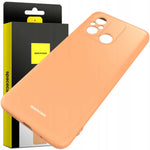 Spacecase Silicone Case Redmi Redmi 12C orange