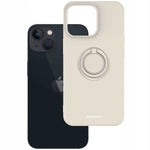 Spacecase Silicone Ring iPhone 13 bone
