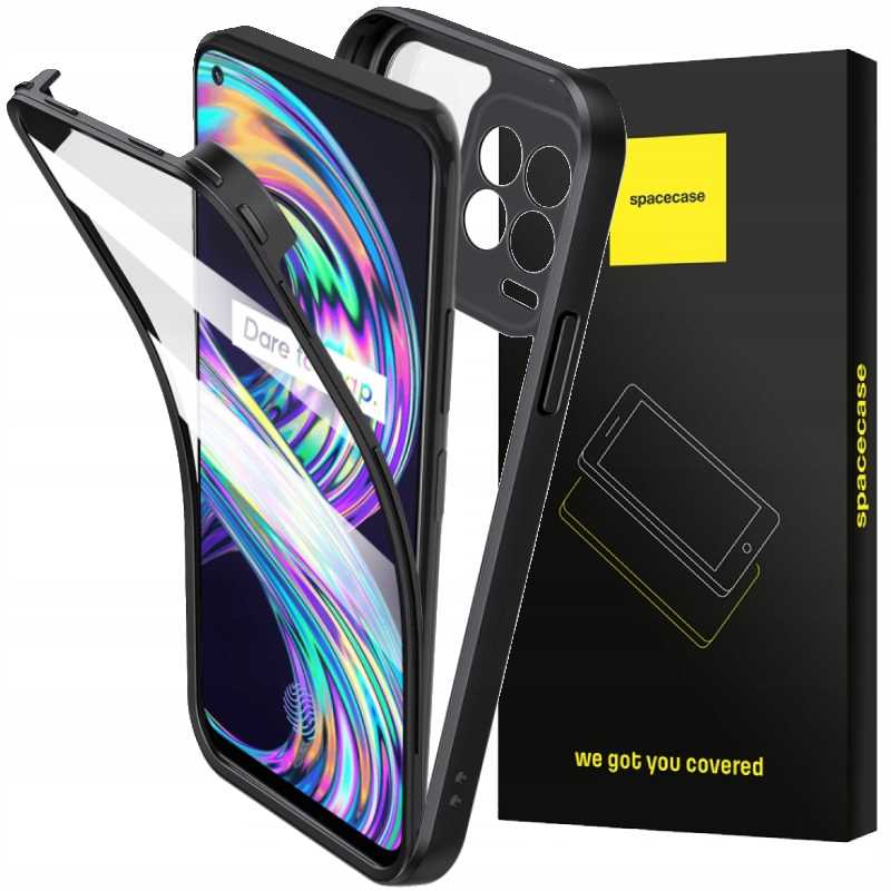 Spacecase Beetle 360 Realme 8/8 Pro czarny