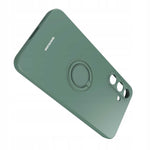 Spacecase Silicone Ring Galaxy A55 5G dark green