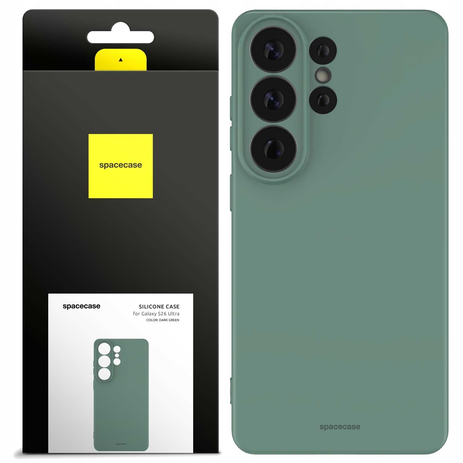 Spacecase Silicone Case 3.0 Galaxy S26 Ultra dark green