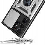 Spacecase Camring Galaxy S22 Ultra silver
