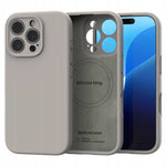 Spacecase Silicone Mag iPhone 16 Pro stone