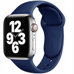 Spacecase Silicone Band AW 42/44/45 navy blue
