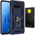Spacecase Ring NX Galaxy S10 niebieski