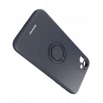Spacecase Silicone Ring iPhone 11 black