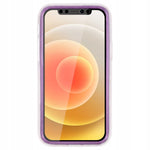 Spacecase Marble 360 iPhone 12 mini fioletowy