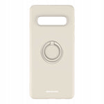 Spacecase Silicone Ring Galaxy S10 bone