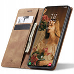 Spacecase Wallet Galaxy S21 light brown