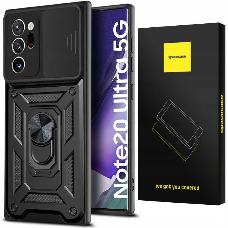 Spacecase Camring Galaxy Note 20 Ultra black