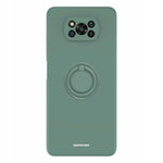 Spacecase Silicone Ring Poco X3 Pro/NFC dark green