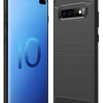 Spacecase Carbon Galaxy S10+ czarny