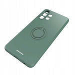 Spacecase Silicone Ring Galaxy A32 4G dark green
