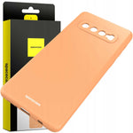 Spacecase Silicone Case Galaxy S10 orange