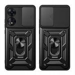 Spacecase Camring Oppo A78 5G black