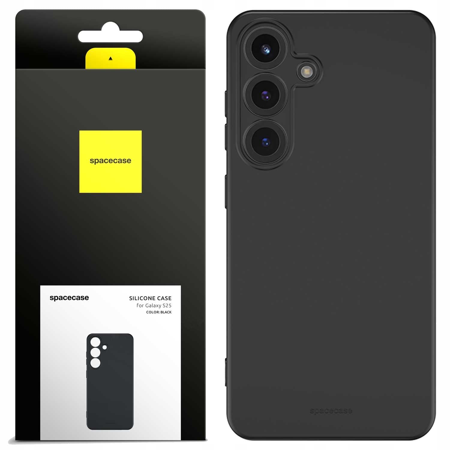 Spacecase Silicone Case 3.0 Galaxy S25 black