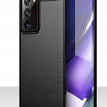 Spacecase Carbon Galaxy Note 20 Ultra czarny