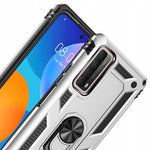 Spacecase Ring NX Huawei P Smart 2021 srebrny