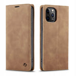 Spacecase Wallet iPhone 12 Pro Max light brown