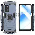 Spacecase X-Ring Oppo A16 niebieski