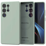 Spacecase Silicone Mag Galaxy S25 Ultra mint