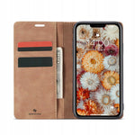 Spacecase Wallet iPhone 11 light brown