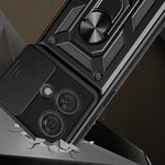 Spacecase Camring Motorola Edge 40 Neo black