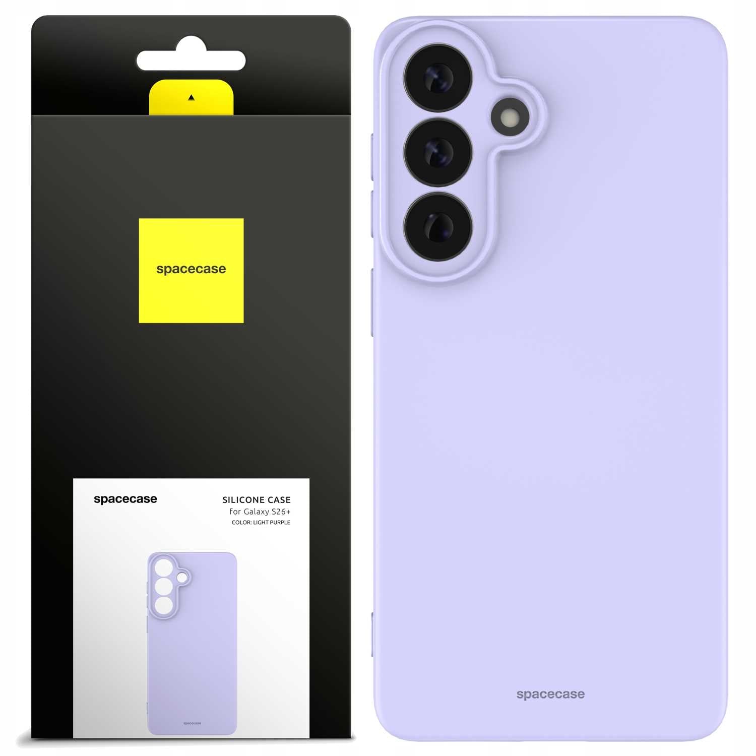 Spacecase Silicone Case 3.0 Galaxy S26+ light purple