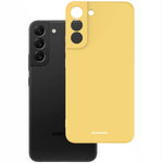 Spacecase Silicone Case Galaxy S22+ yellow