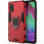 Spacecase X-Ring Galaxy S20 FE czerwony