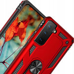 Spacecase Ring NX Galaxy S21 FE czerwony