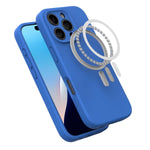 Spacecase Silicone Mag iPhone 16 Pro blue