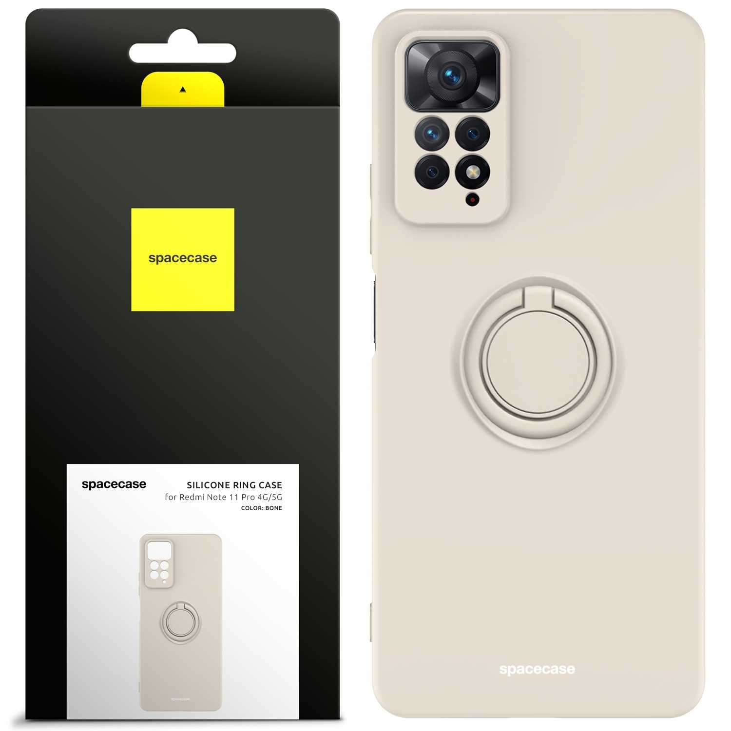 Spacecase Silicone Ring Redmi Note 11 Pro 4G/5G bone