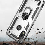 Spacecase Ring NX Motorola E7/E7i Power srebrny
