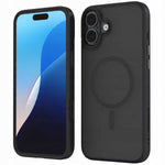 Spacecase Hybrid Mag iPhone 16 Plus black