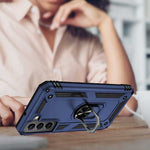 Spacecase Ring NX Galaxy S22 niebieski