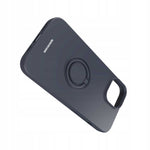 Spacecase Silicone Ring iPhone 15 black