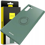 Spacecase Silicone Ring Galaxy Note 10 dark green