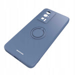 Spacecase Silicone Ring Poco F5 Pro blue
